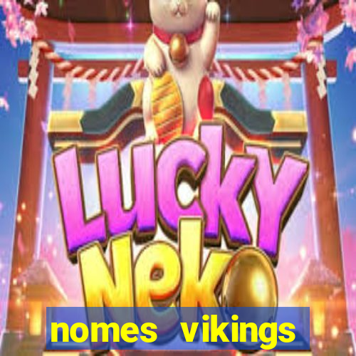 nomes vikings masculinos e significados